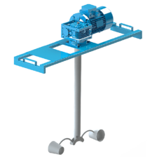 Мешалка для еврокуба №3 для производства моющих средств