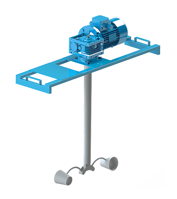 Мешалка для еврокуба №3 для производства моющих средств